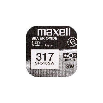 Maxell  Button cell  SR516SW 10er, vergl. V317