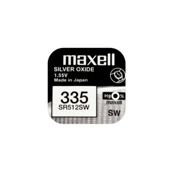 Maxell  Button cell  SR512SW 10er, vergl. V335