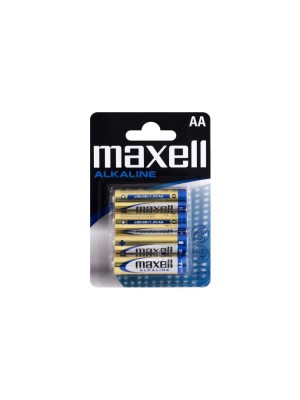 Maxell Batterie AA 4 Stück, vergl. LR6, Blister