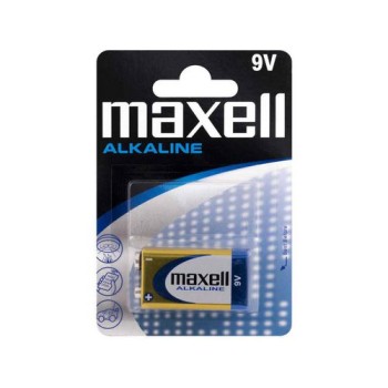 Maxell Batterie 9V 1 Stück, vergl. 6LR61, Blister