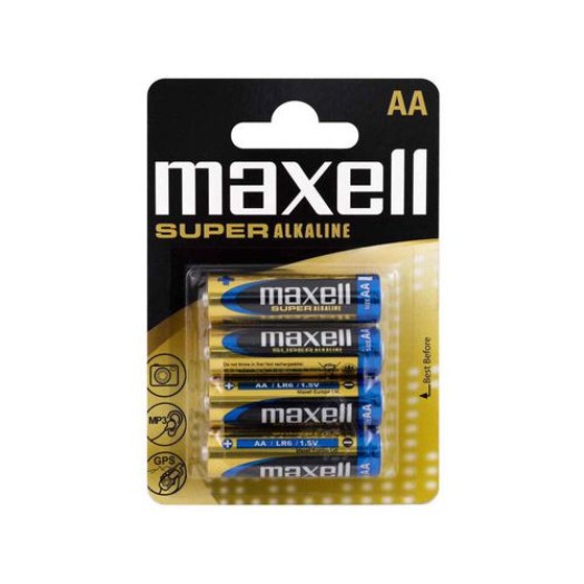 Maxell Europe LTD. Pile AA Super Alkaline 4 Pièce/s