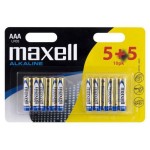 Maxell Europe LTD. Pile AAA 5+5 pièces