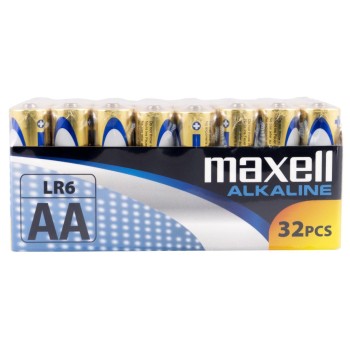 Maxell Batterie AA 32er Pack, vergl. LR06, Shrink