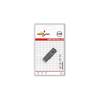 Maxflash Standard USB Drive 32GB, read 8MB/s, write 4MB/s, black Maxflash Standard USB Drive 32GB, read 8MB/s, write 4MB/s, black