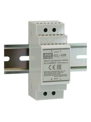 Limitateur de courant Meanwell ICL-16R  pour Rail DIN Limitateur de courant Meanwell ICL-16R  pour Rail DIN