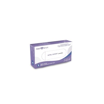 MEDBRUN EXPERT Nitrilhandschuhe Lavendel, GR. S