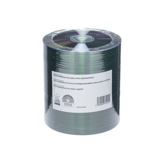 MediaRange CD-R52x 700MB/80Min, 100 pièces, 52x, o.Logo/thermo imprimable