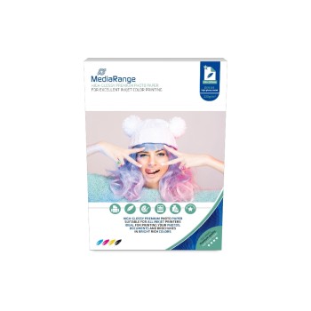 Mediarange Fotopapier hochglänzend, A4, 100 Blatt, 220 g Mediarange Fotopapier hochglänzend, A4, 100 Blatt, 220 g