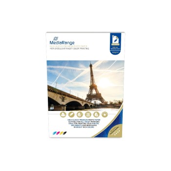 Mediarange Fotopapier hochglänzend, A4, 100 Blatt, 160 g Mediarange Fotopapier hochglänzend, A4, 100 Blatt, 160 g
