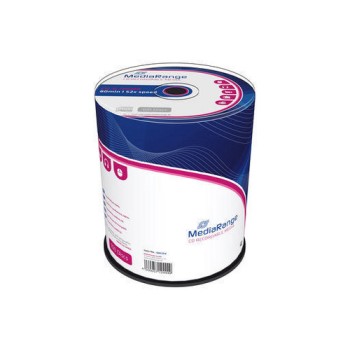 Mediarange CD-R 52x 80Min/700MB 100-Spindel, Bis 52-fach, nicht bedruckbar / mit Logo Mediarange CD-R 52x 80Min/700MB 100-Spindel, Bis 52-fach, nicht bedruckbar / mit Logo
