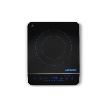 MEDION MD 17595 Induktionskochplatte, 2000W, 10 Stufen, Timer MEDION MD 17595 Induktionskochplatte, 2000W, 10 Stufen, Timer