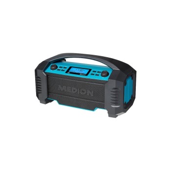 Medion LIFE E66050 Baustellenradio, DAB+, PLL-UKW, LCD, IP54, accu Medion LIFE E66050 Baustellenradio, DAB+, PLL-UKW, LCD, IP54, accu