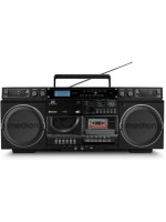 Medion Lecteur radio/CD LIFE P66538 Retro-Boombox Noir