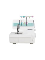 Medion Machine à coudre Life Overlock SO90 Blanc/Turquoise