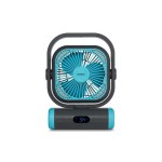 Medion Ventilateur USB E10 TF Bleu/Gris
