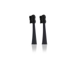 Megasmile Tête de brosse à dents noir 2s 2 Pièce/s