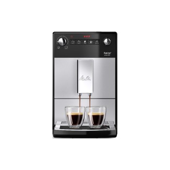Melitta Purista silver Kaffeevollautomat, silver-black  Melitta Purista silver Kaffeevollautomat, silver-black