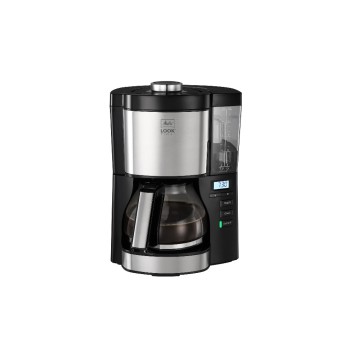 Melitta Filterkaffeeaut Look Timer 1025-08, Edelstahl-black  Melitta Filterkaffeeaut Look Timer 1025-08, Edelstahl-black