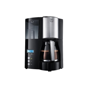Melitta Optima Timer Filterkaffeemaschine, Edelstahl, Timerfunktion, 2-8 Tassen Melitta Optima Timer Filterkaffeemaschine, Edelstahl, Timerfunktion, 2-8 Tassen