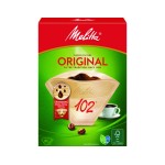 Melitta Filtertüte Original Gr.102, 80 Stück, ungebleicht/naturbraun