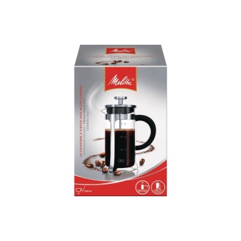 Melitta Kaffeebereiter Inox-Glas, Kapazität: 350 ml / 3 Tassen Melitta Kaffeebereiter Inox-Glas, Kapazität: 350 ml / 3 Tassen
