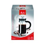 Melitta Kaffeebereiter Inox-Glas, Kapazität: 1000 ml / 6-8 Tassen