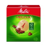 Melitta Rundfilterpapier Nr. 1 Ø 94 mm, 100 Stück, ungebleicht/naturbraun