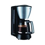 Melitta Filterkaffeemaschine Single 5, Edelstahl-Schwarz