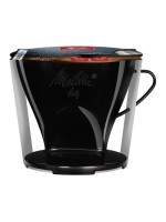 Melitta Kaffeefilter aus Kunststoff 1x4, spülmaschinengeeignet, 2-Tassenzubereitung