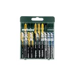 Metabo Jeu de lames de scie sauteuse 10 pièces