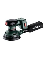Metabo accu-Exzenterschleifer Solo, SXA 18 LTX 125 BL MetaBOX125