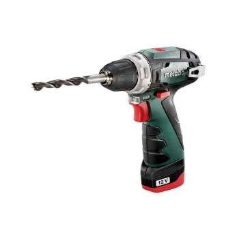 Metabo Akku-Bohrschrauber PowerMaxx, 2 x 2.0 Ah im Kunststoff-Koffer Metabo Akku-Bohrschrauber PowerMaxx, 2 x 2.0 Ah im Kunststoff-Koffer