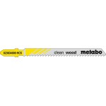 Metabo Lame de scie sauteuse Bois T 101 B 5 pièces