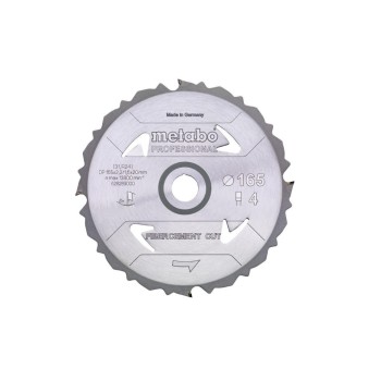 Metabo Kreissägeblatt Fibercement Cut, Professional 165x20 mm Z 4