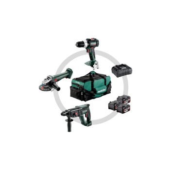 Metabo Combo Set 3.1 SB18LTBL+W18LTX125 Q, & KHA 18 LTX