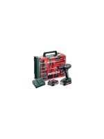 Metabo SB 18 Mobile Werkstatt, 2x2.0 Ah, SC 30, with Zubehör-Set 78 tlg.