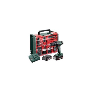 Metabo SB 18 Mobile Werkstatt, 2x2.0 Ah, SC 30, inkl. Zubehör-Set 78 tlg. Metabo SB 18 Mobile Werkstatt, 2x2.0 Ah, SC 30, inkl. Zubehör-Set 78 tlg.