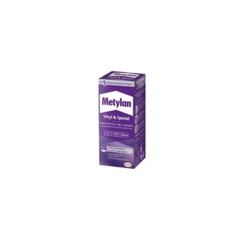 Metylan Colle Vinyle & Spécial 180 g, Transparent