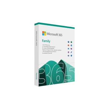 Microsoft 365 Family 6 User, Box, Miete, Jahreslizenz, english Microsoft 365 Family 6 User, Box, Miete, Jahreslizenz, english