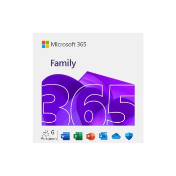 Microsoft 365 Family, ESD, Miete, Jahreslizenz, multilingual Microsoft 365 Family, ESD, Miete, Jahreslizenz, multilingual