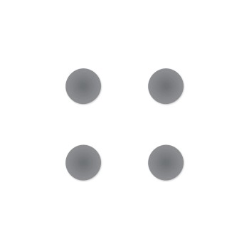 Microsoft Surface Laptop 6 Pieds de rechange Platinum