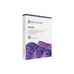 Microsoft 365 Family Boîte, 6 Utilisateurs, Allemand