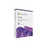 Microsoft 365 Family Boîte, 6 Utilisateurs, Français