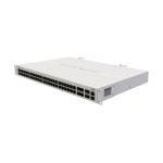 MikroTik CRS354-48G-4S+2Q+RM: Smart Switch, 48x1Gbps, 4xSFP+, 2x QSFP+,19Rackeinbau
