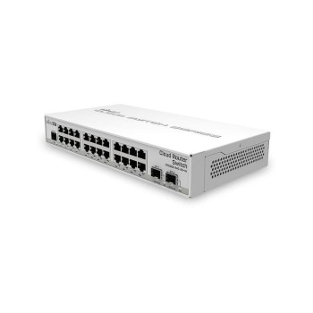 MikroTik CRS326-24G-2S+IN Switch, POE/DC Input, 24x LAN, 2x SFP+, 1x Serial MikroTik CRS326-24G-2S+IN Switch, POE/DC Input, 24x LAN, 2x SFP+, 1x Serial