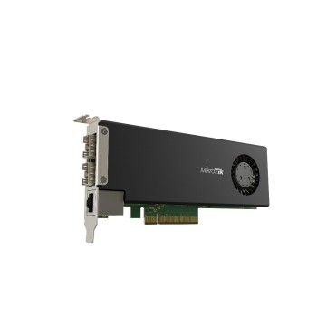 Mikrotik CCR2004-1G-2XS-PCIE: NIC, 2xSFP28, PCIe-x8 V3.0, RouterOS