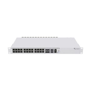 MikroTik CRS326-4C+20G+2Q+RM Smart Switch, 20x2.5GE, 4xSFP+/2.5GE, 2xQSFP+ MikroTik CRS326-4C+20G+2Q+RM Smart Switch, 20x2.5GE, 4xSFP+/2.5GE, 2xQSFP+