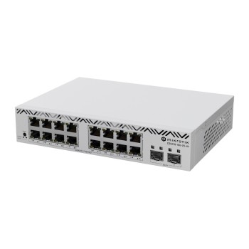MikroTik CSS318-16G-2S+IN, L3 Smart Switch, 16x1Gbps, 2xSFP+, Desktop, 10/19Rack MikroTik CSS318-16G-2S+IN, L3 Smart Switch, 16x1Gbps, 2xSFP+, Desktop, 10/19Rack