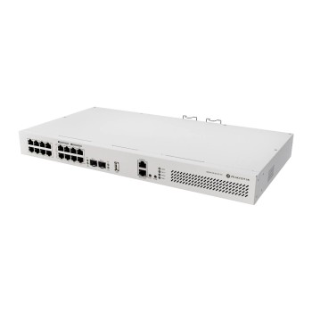 MikroTik CRS418-8P-8G-2S+RM Cloud Router/Sw, 16xGE, 2xSFP+, 8x PioE 150W, Dual-PSU MikroTik CRS418-8P-8G-2S+RM Cloud Router/Sw, 16xGE, 2xSFP+, 8x PioE 150W, Dual-PSU