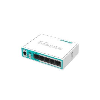 MikroTik RB750R2 hEX Lite: 5 Port Router, 5x 100Mbps, OSv4, with MPLS, 850Mhz, 64MB